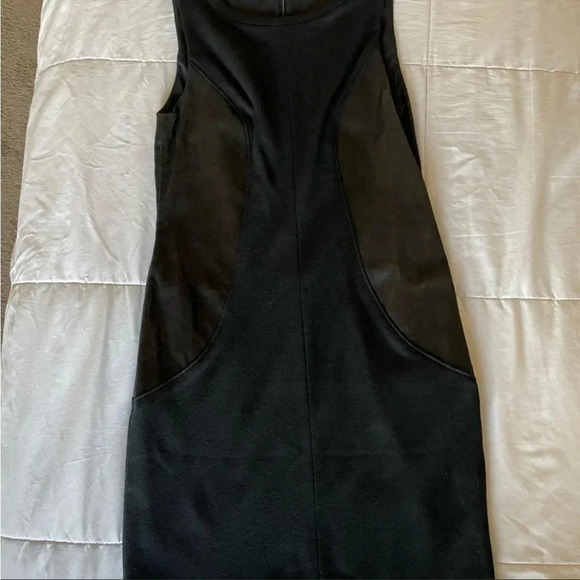 Rag & Bone navy color block wool shift dress - Picture 6 of 8